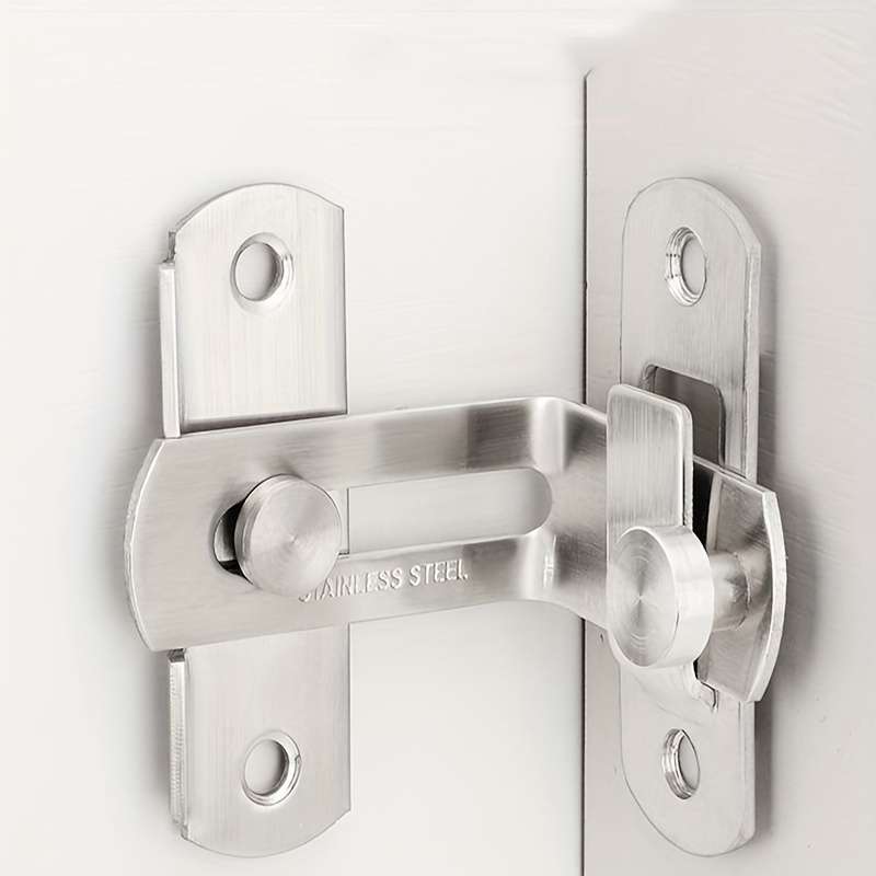 A Latch For A Home Door Made Of Stainless Steel