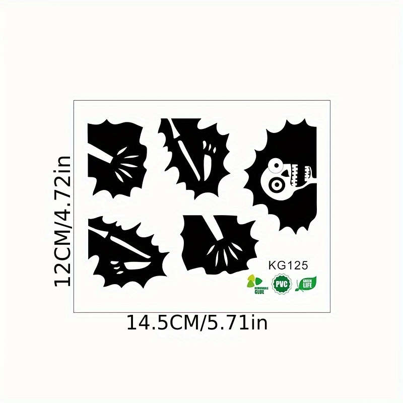 Creative Electric Shock Skull Switch Sticker