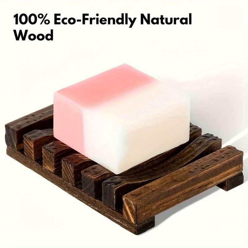 Elegant Wooden Soap Dish
