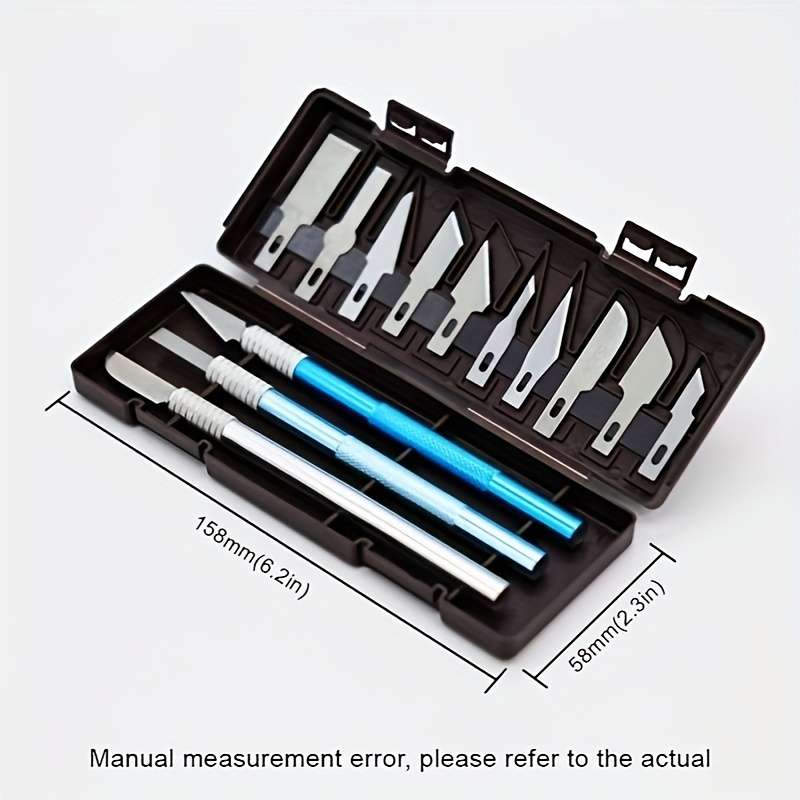 13pcs Super Durable Aluminum Alloy Carving Knife Set