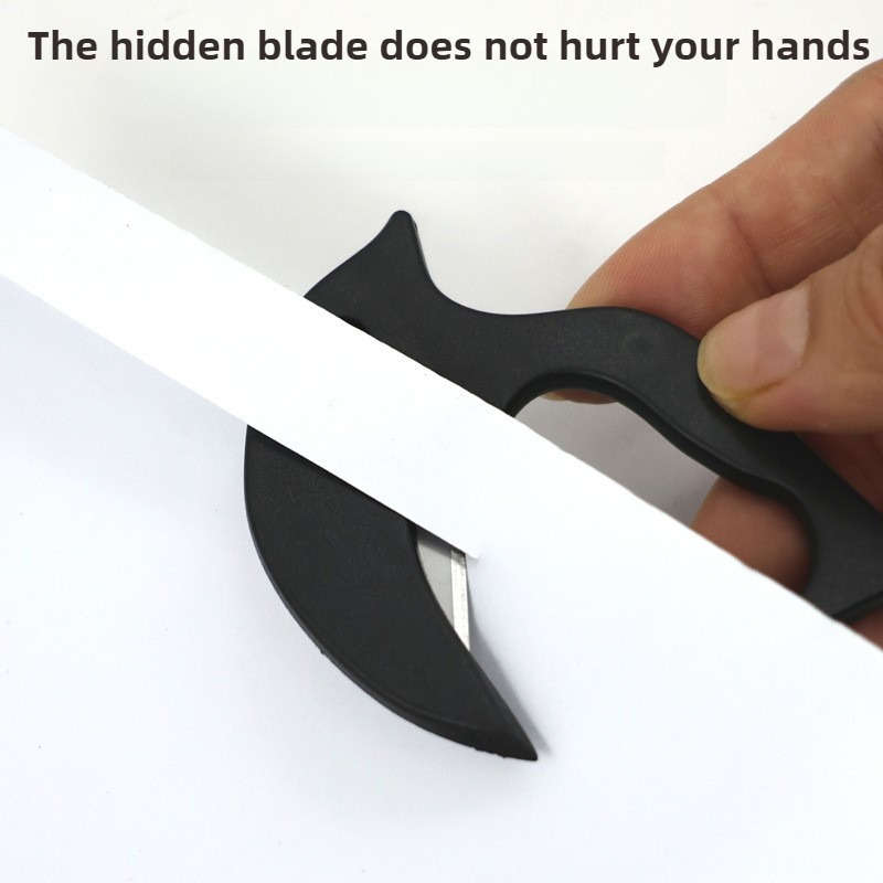 Stainless Steel Safety Box Cutter Knife