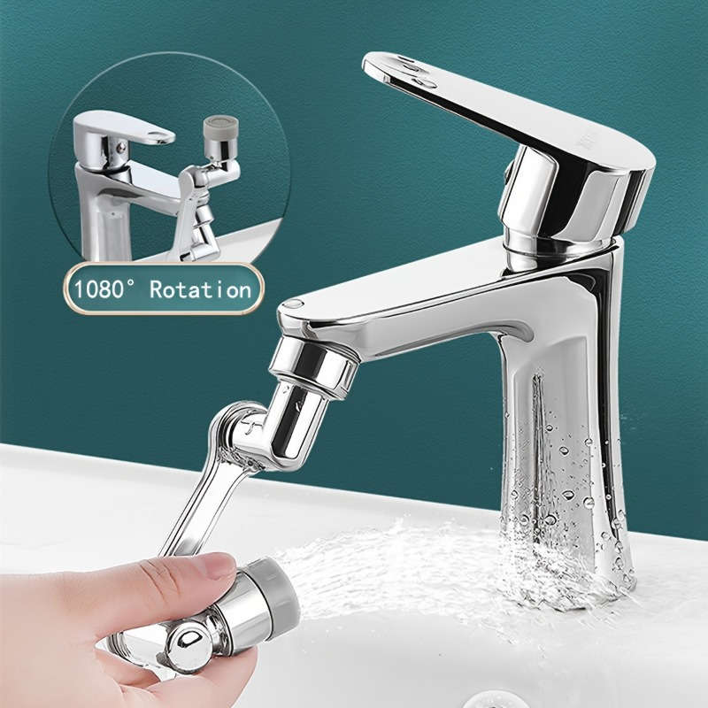1pc 1080-Degree Swivel Faucet Extension