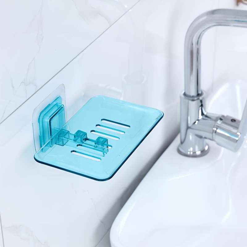 Crystal Clear Wall-Mounted Soap Dish