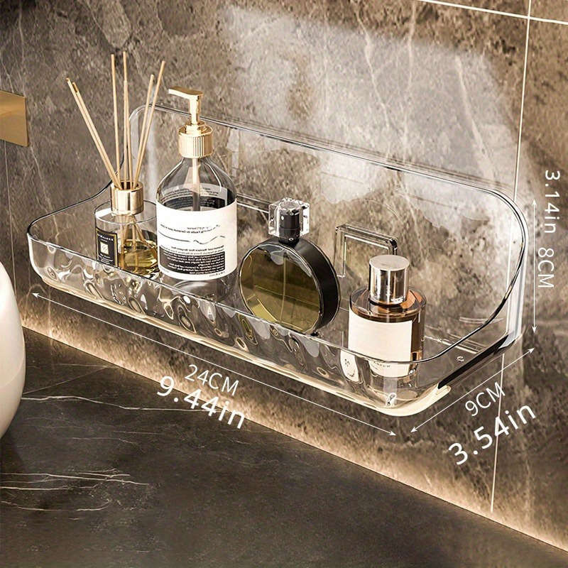 Easy-Install Acrylic Wall Shelf
