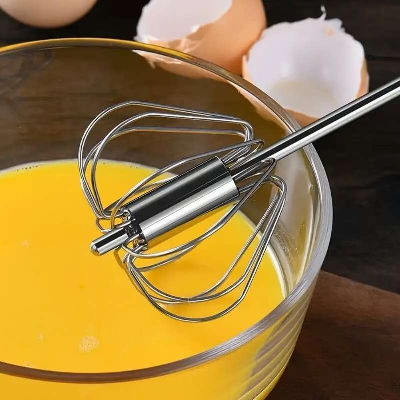 Stainless Steel Manual Hand-Held Mixer For Cream