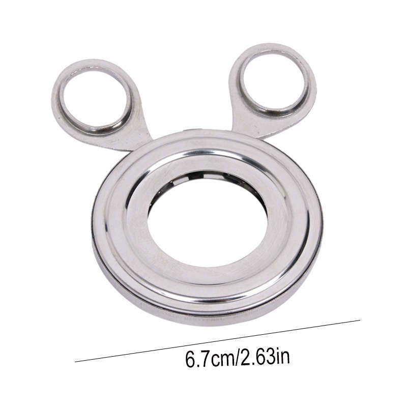 1pc Stainless Steel Boiled Egg Topper Cutter