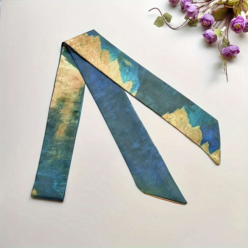 1pc Silk Scarf Hair Tie