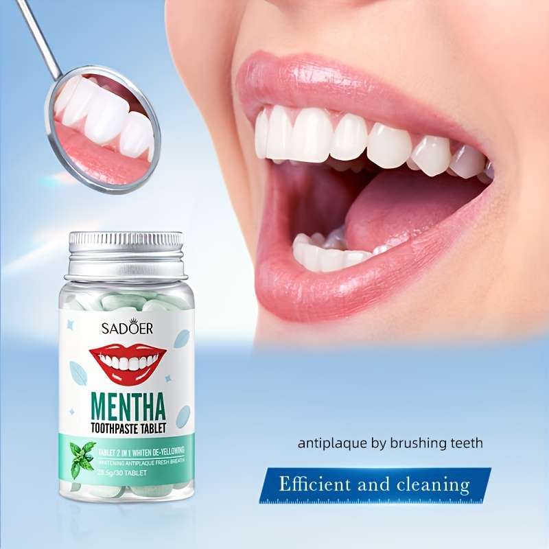 SADÖR MENTHA Toothpaste Tablets