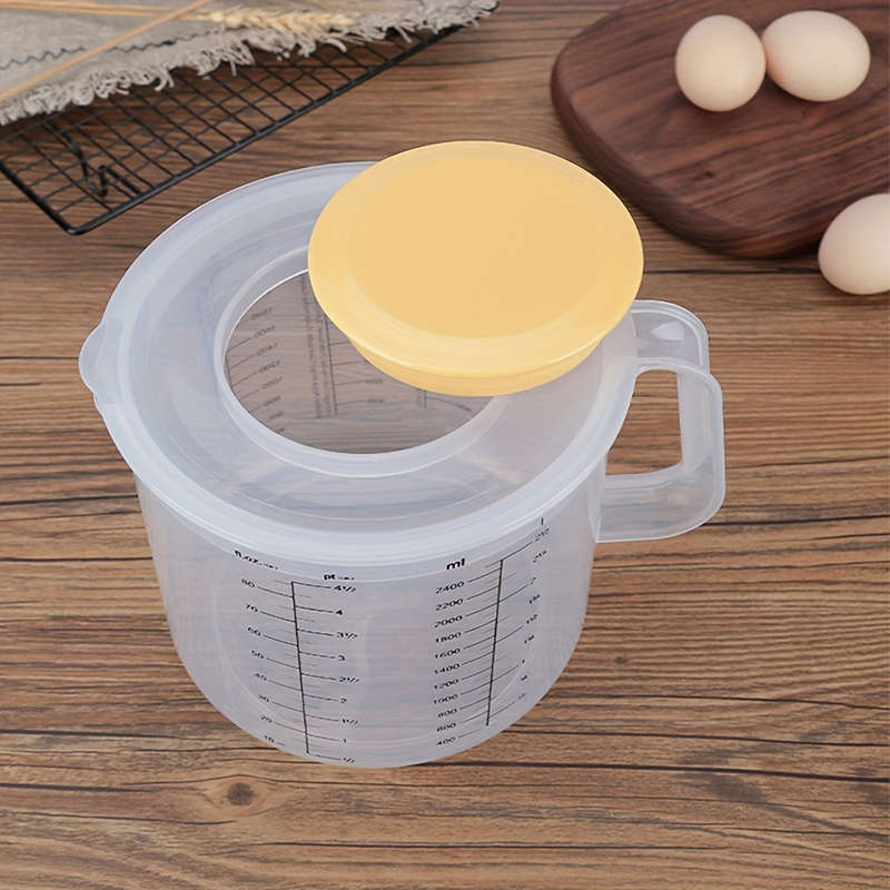 Versatile Mixing Bowl with Lid Measuring Cups