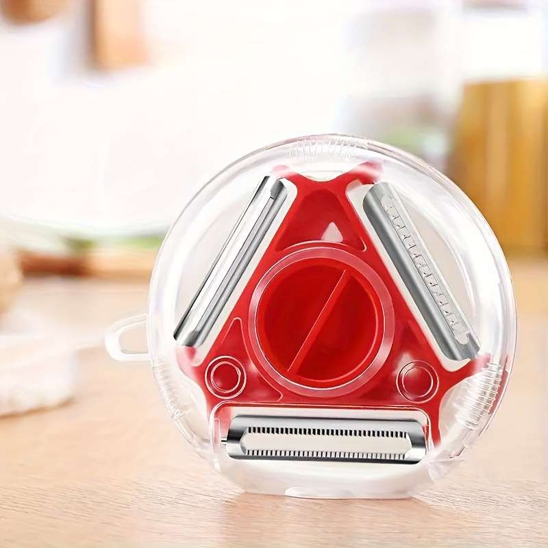 3-in-1 Stainless Steel Kitchen Peeler