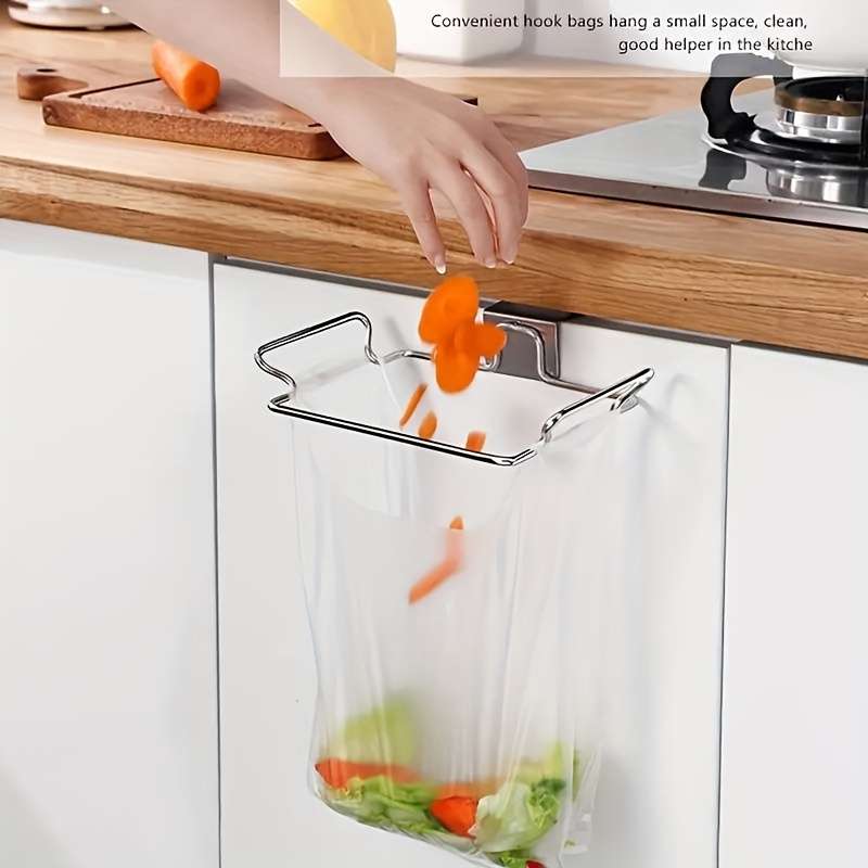 1pc Stainless Steel Bag Holder Organizer