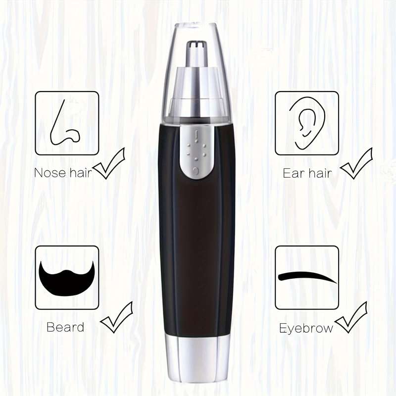 Compact Portable Nose Hair Trimmer for Men and Women -