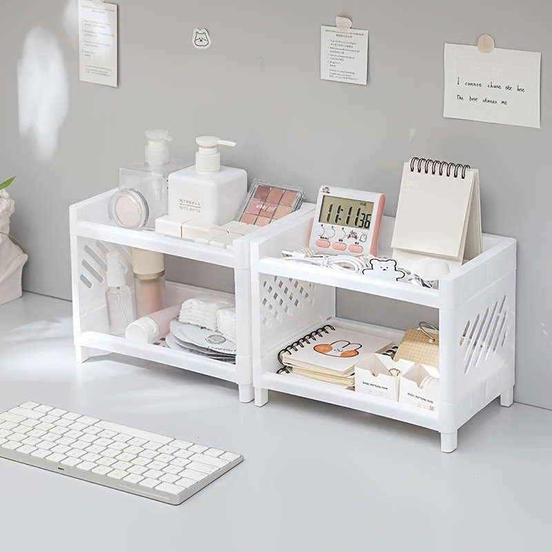 2-Tier PP Storage Rack