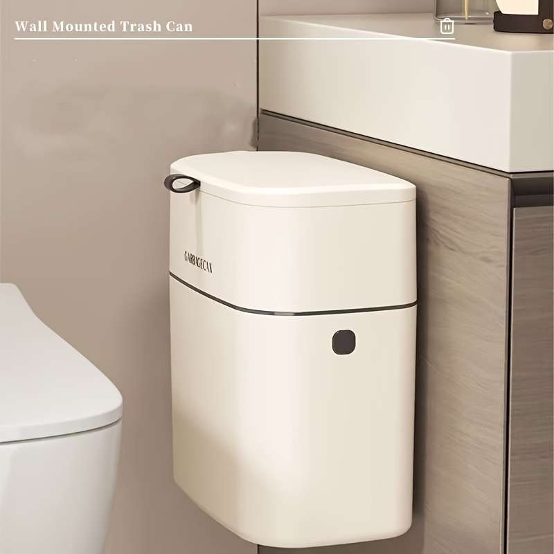 1pc Wall Mounted Trash Can