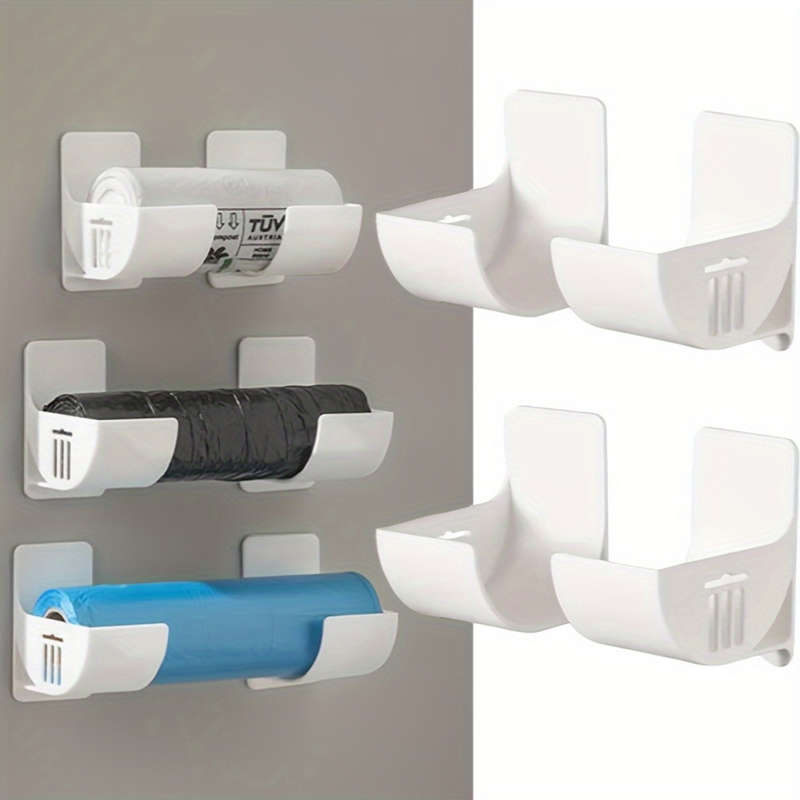 4 PCS Non-Drilling Kitchen Storage Racks