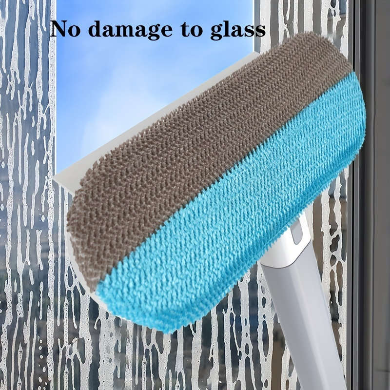 1pc Easy-Clean Detachable Window Screen Cleaner Brush with Ergonomic Handle
