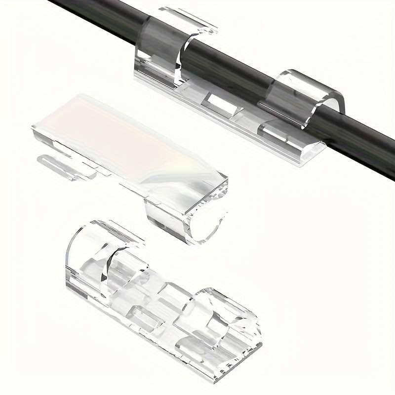 100pcs Adhesive Cable Clamps