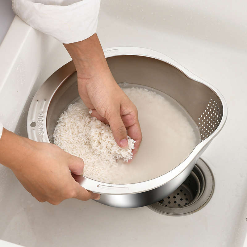 1pc Premium 304 Stainless Steel Colander