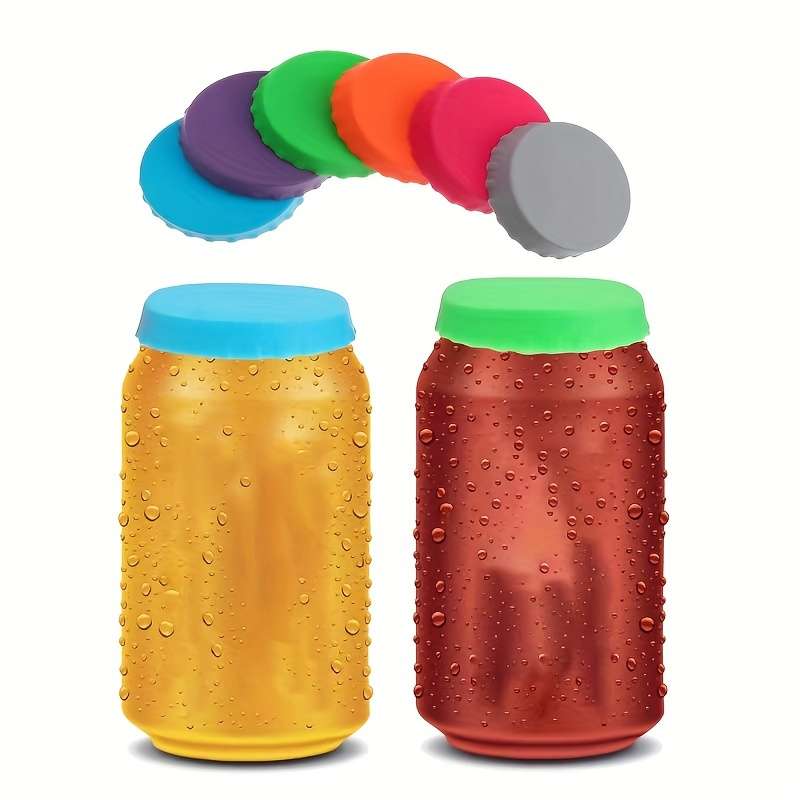 6pcs Soda Silicone Can Covers