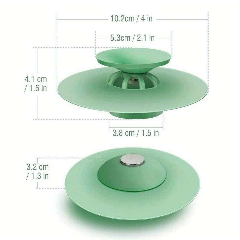 2-in-1 Silicone Drain Stopper