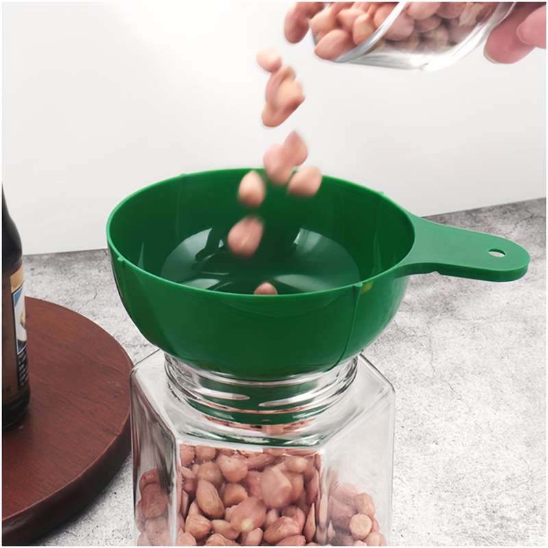 One Plastic Funnel With A Large Diameter Oil Funnel