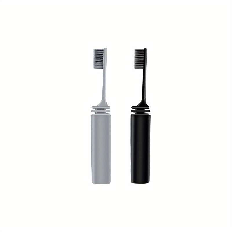 Bamboo Charcoal Folding Toothbrush