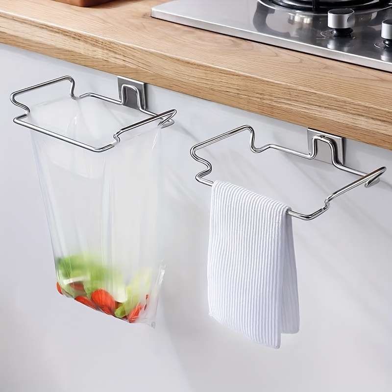 1pc Stainless Steel Bag Holder Organizer