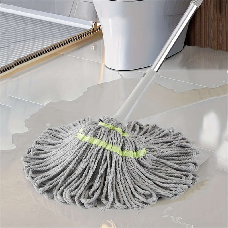 Microfiber Self-Wringing Wet Mop For All Floor Types