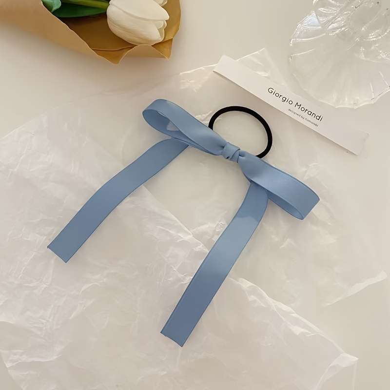 Elegant Bowknot Ribbon Hair Tie