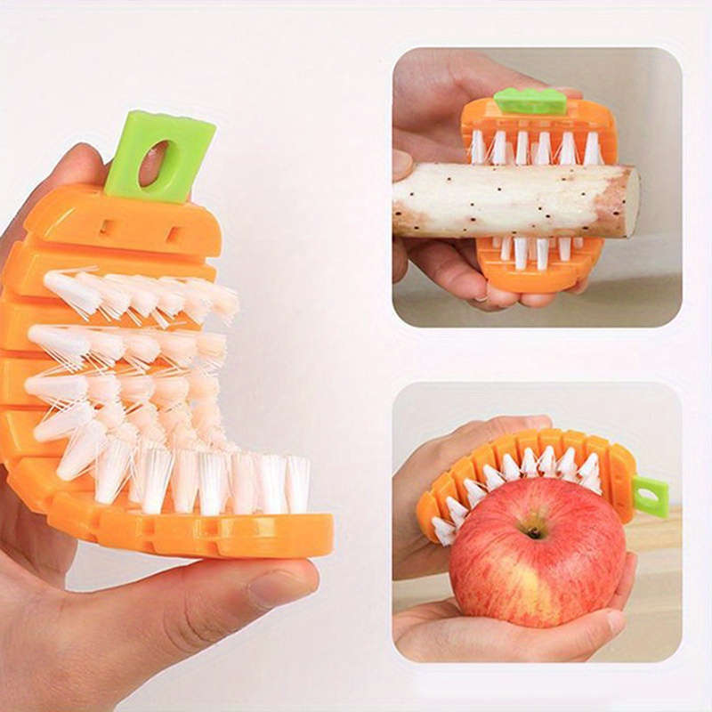 Multi-Functional Fruit And Vegetable Cleaning Brush