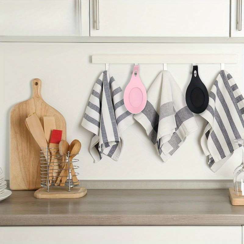 2pcs Silicone Spoon Rest Set