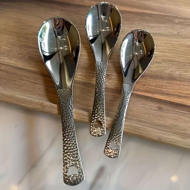 4-Piece Stainless Steel Spoon Set