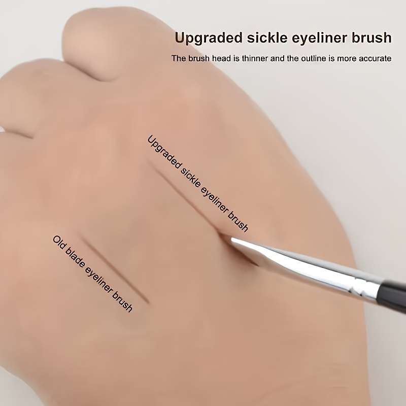 Ultra-Thin Angled Makeup Brush Set