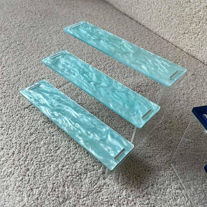1pc JCJX 3-Tier Acrylic Display Shelf