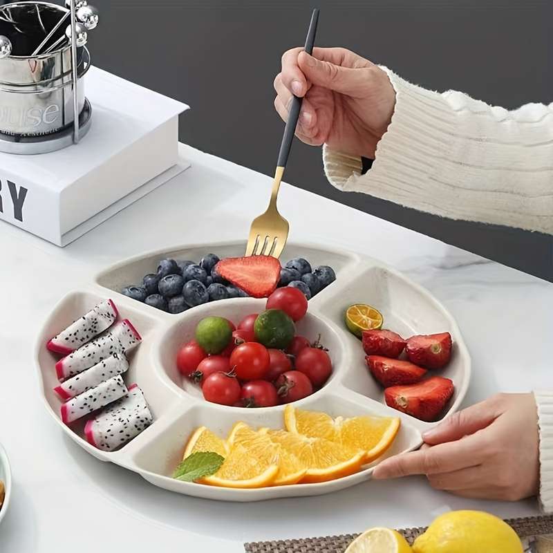 A 5-Compartment Fruit Platter