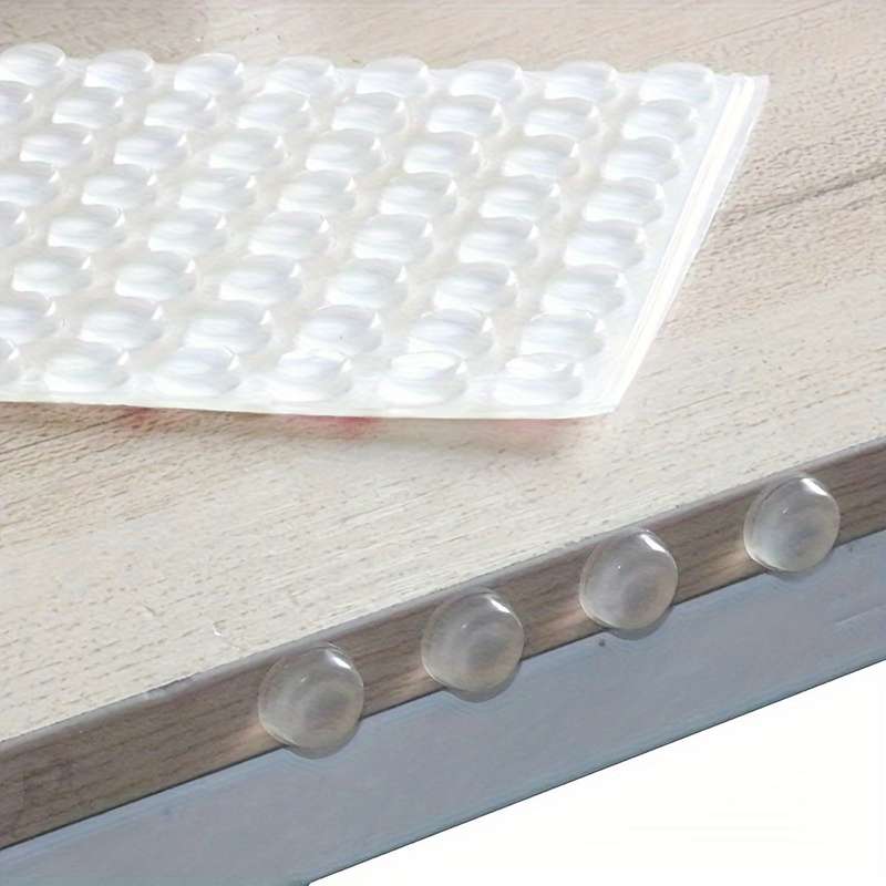 100pcs Self-Adhesive Rubber Door Stoppers