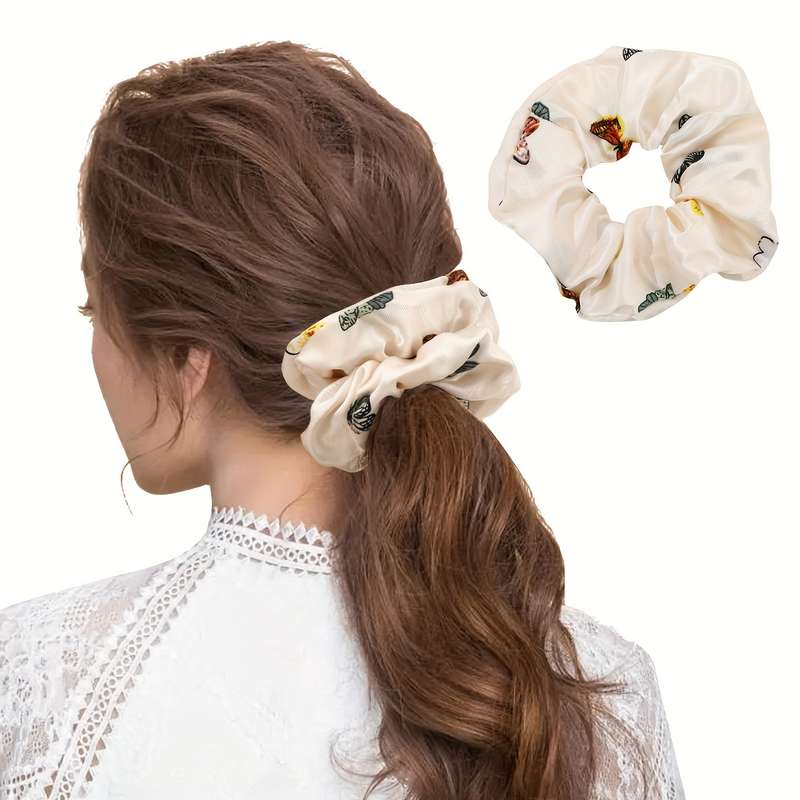 Elegant Minimalist Jersey Hair Ties