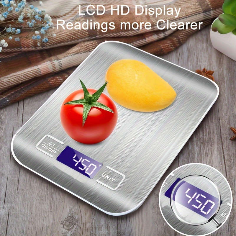 Ultra-Precision 9.98KG/0.01oz Digital Kitchen Scale with LCD Display