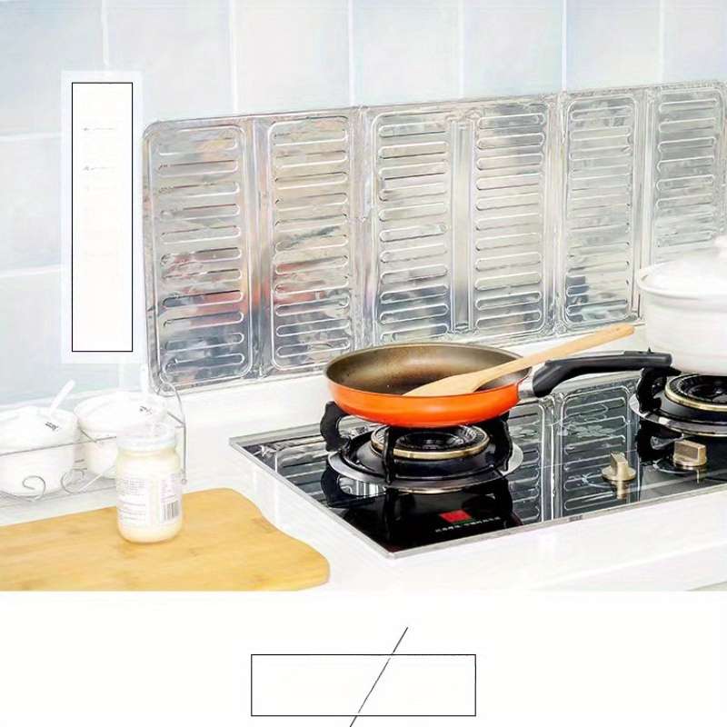 2pcs Nonstick Kitchen Splatter Guard