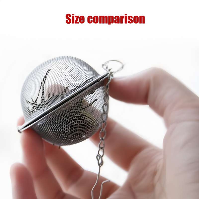 1pc 304 Stainless Steel Seasoning Filter Ball