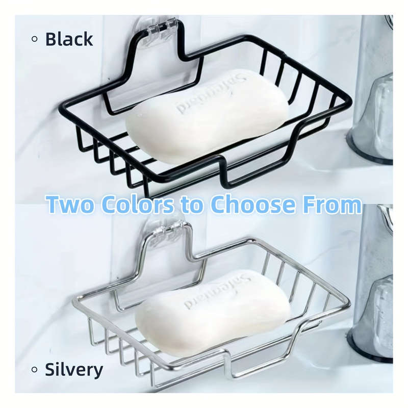 Easy-Install Stainless Steel Soap Dish