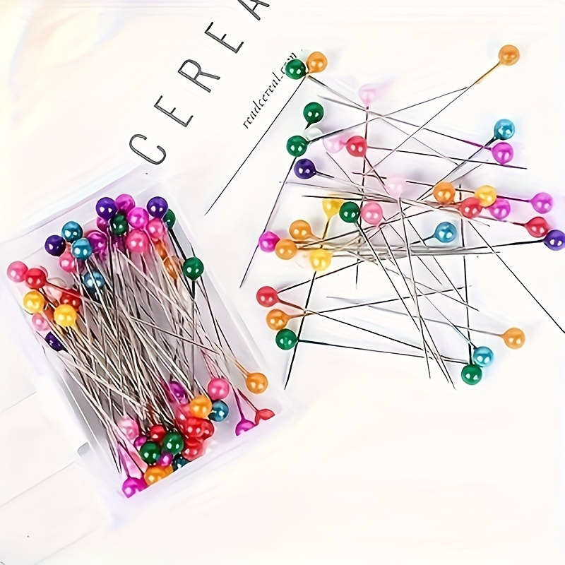 100pcs Pearlized Head Pins