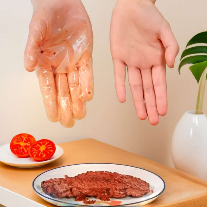 100pcstpe Disposable Gloves For Home Cleaning