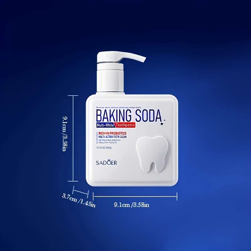 Baking Soda Probiotic Toothpaste