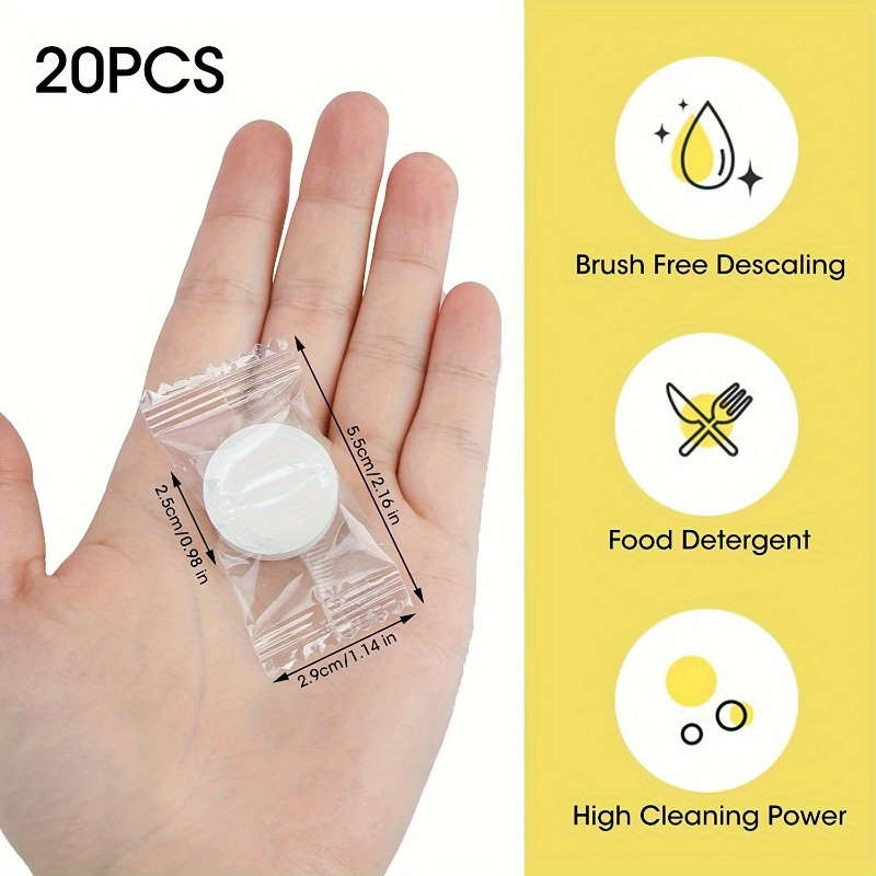 Citric Acid Descaler Tablets For Coffee Machines,