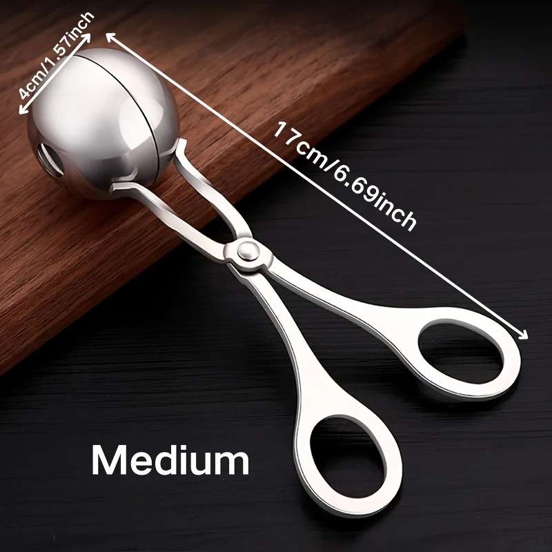 1pc Stainless Steel Meat Ballers