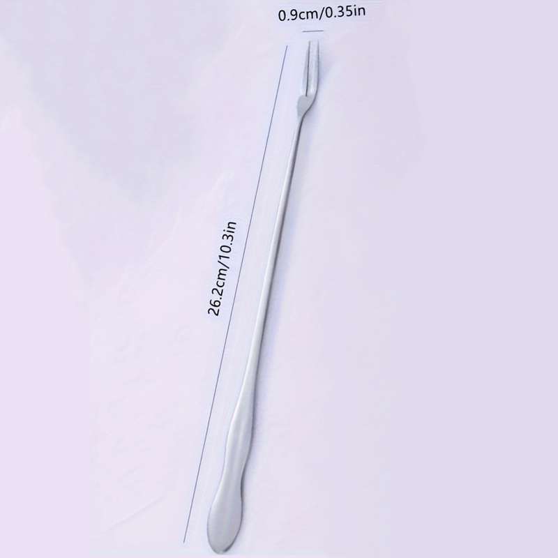 2pcs Stainless Steel Pickle Forks