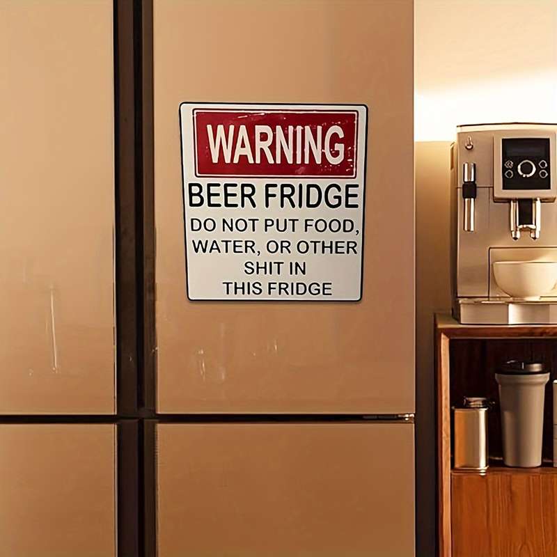 Warning Sign Sticker