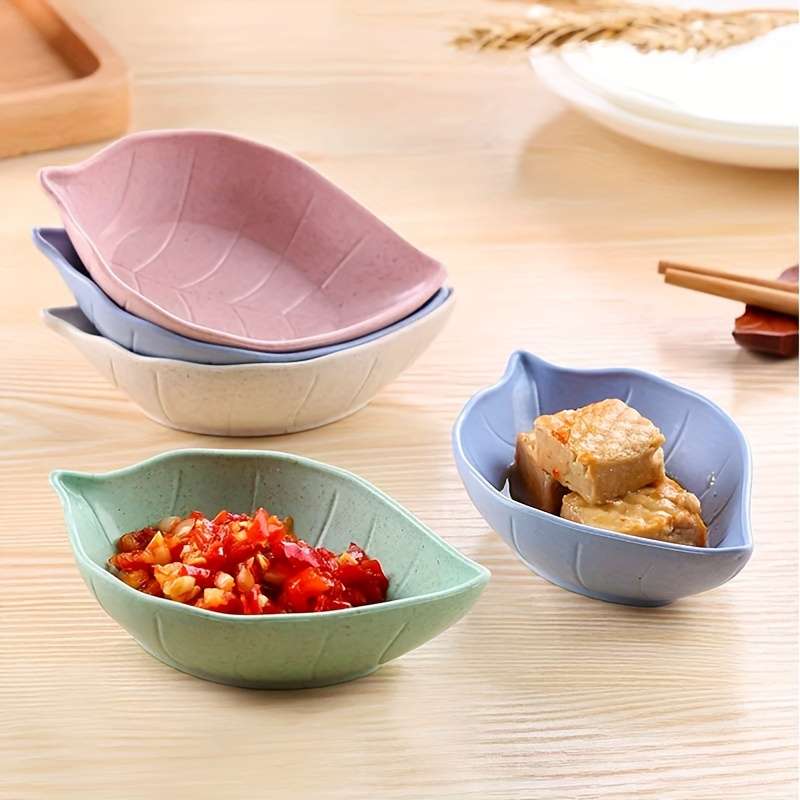 Wheat Straw Round Sauce Dish Set