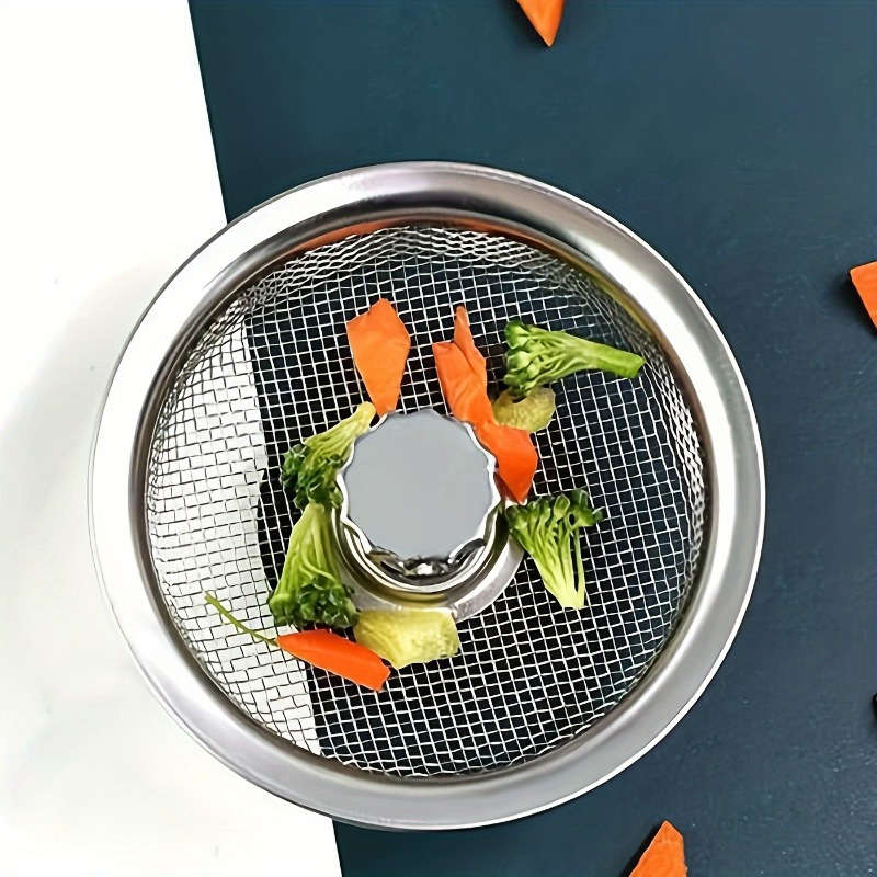 1pc Stainless Steel Kitchen Sink Filter